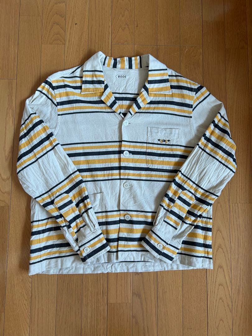 s*K様 BODE ボーダー シャツ