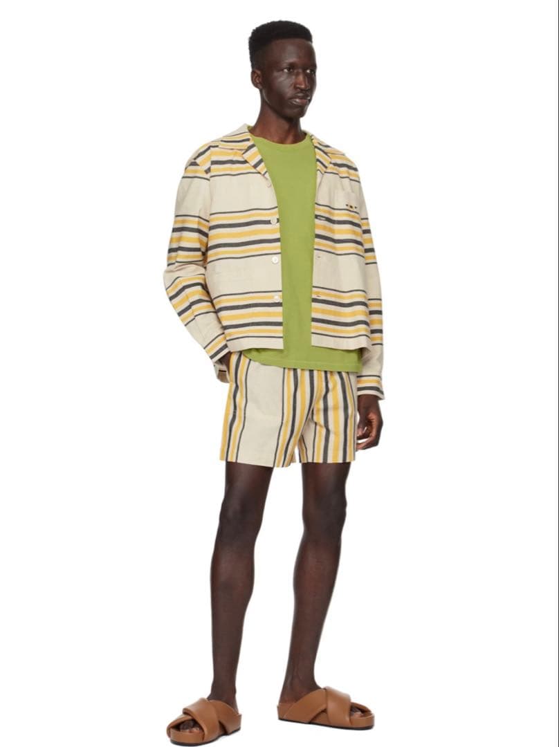 s*K様 BODE ボーダー シャツ