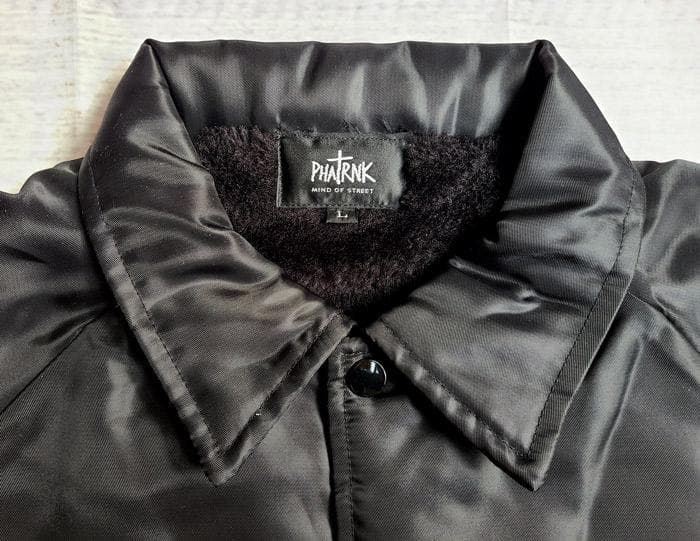 『PHATRNK ファットランク コーチジャケット』ナイロン/ファー