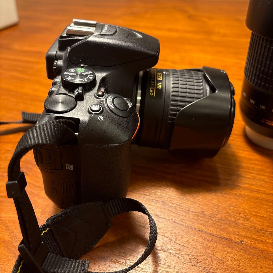 Nikon D5600ダブルズームキット+35mm f1.8 単焦点レンズ