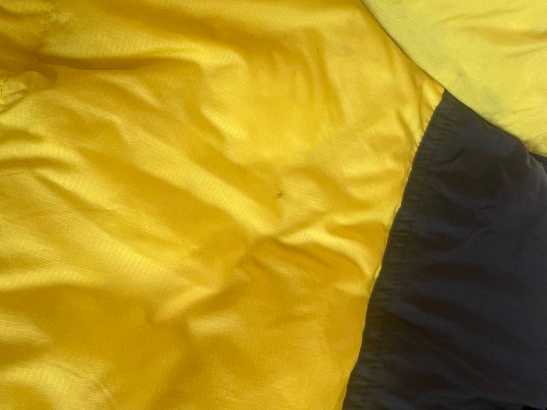 THE NORTH FACE ヌプシ フーディ イエロー/ブラック XL