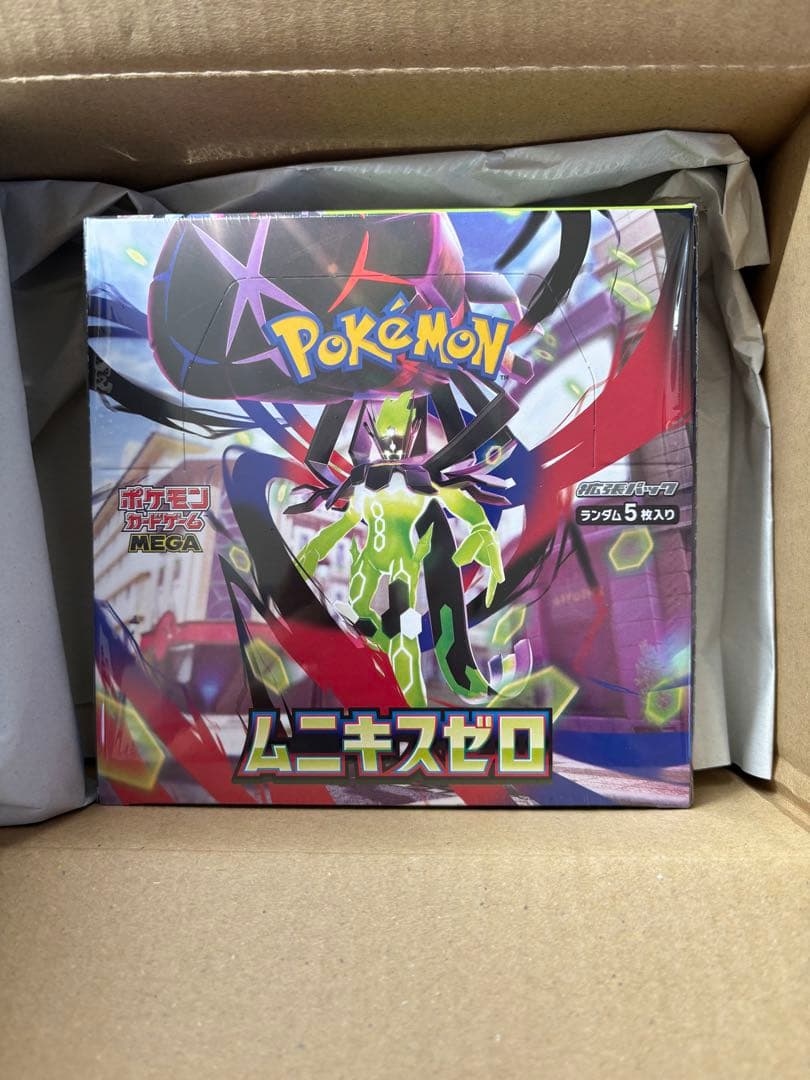 ポケモンカードゲーム MEGA 拡張パック ムニキスゼロ 1BOX