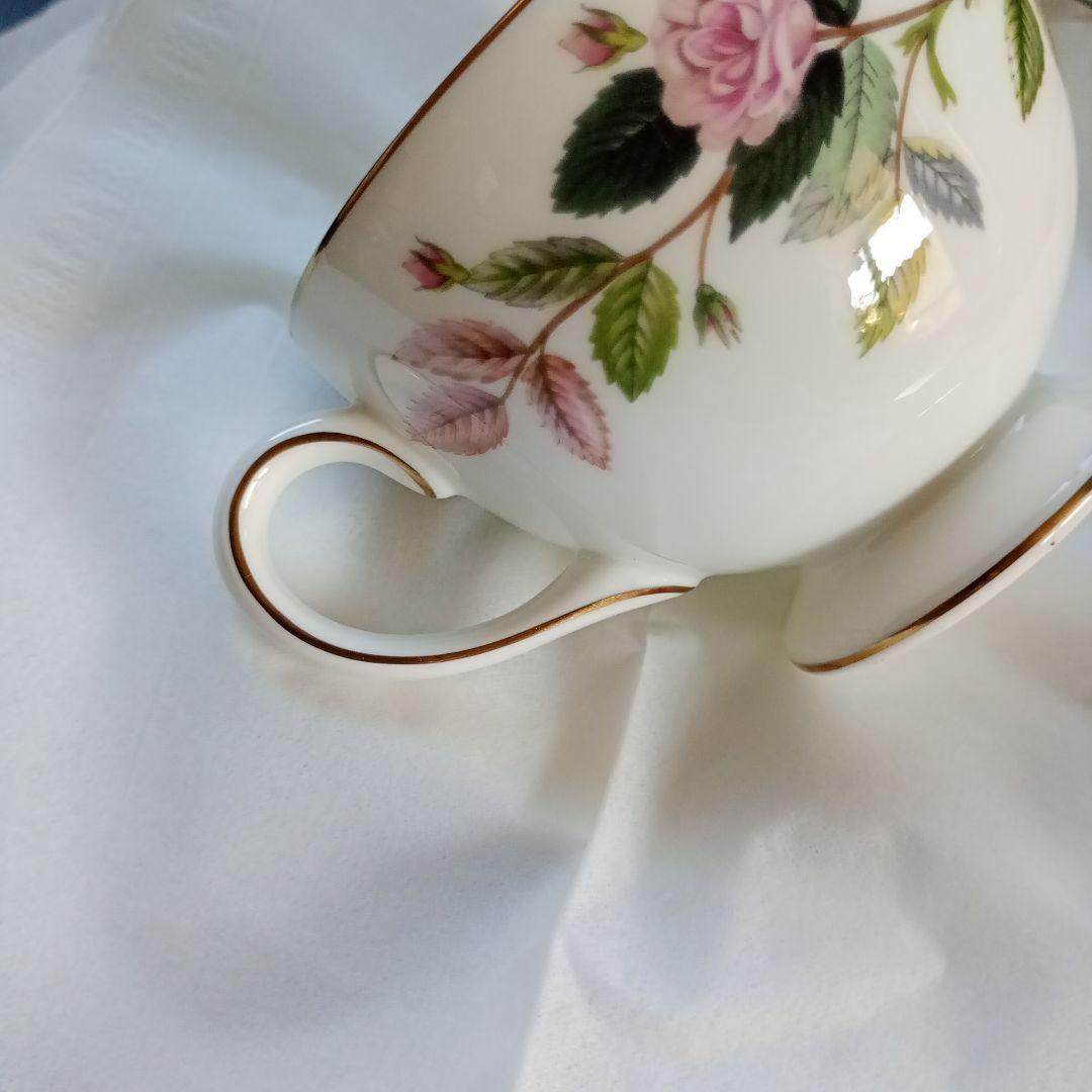 ウェッジウッド　ハザウェイローズ　トリオ　20.5cm　★おまけ15.5cm★