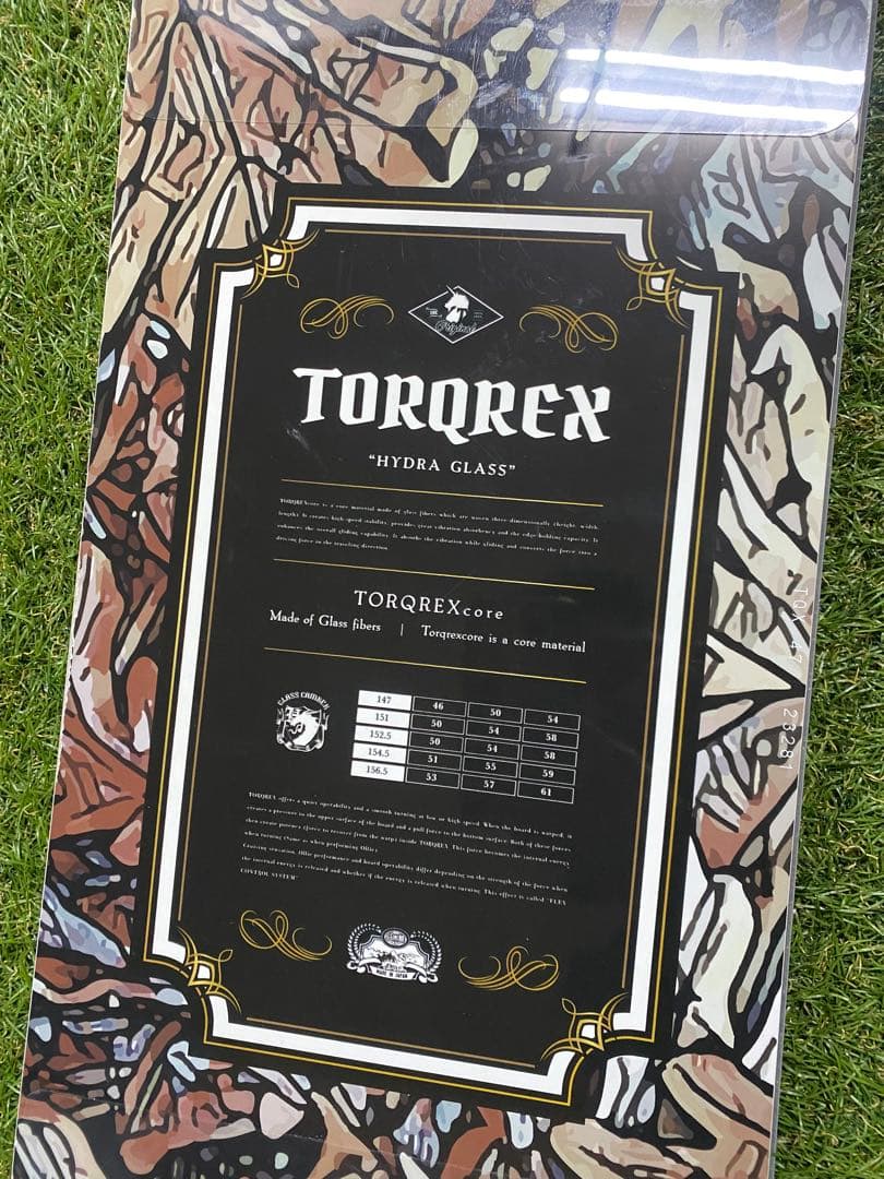 ナ*ウ様 Torqrex Hydra Glass 147 バイン付き　グラトリ