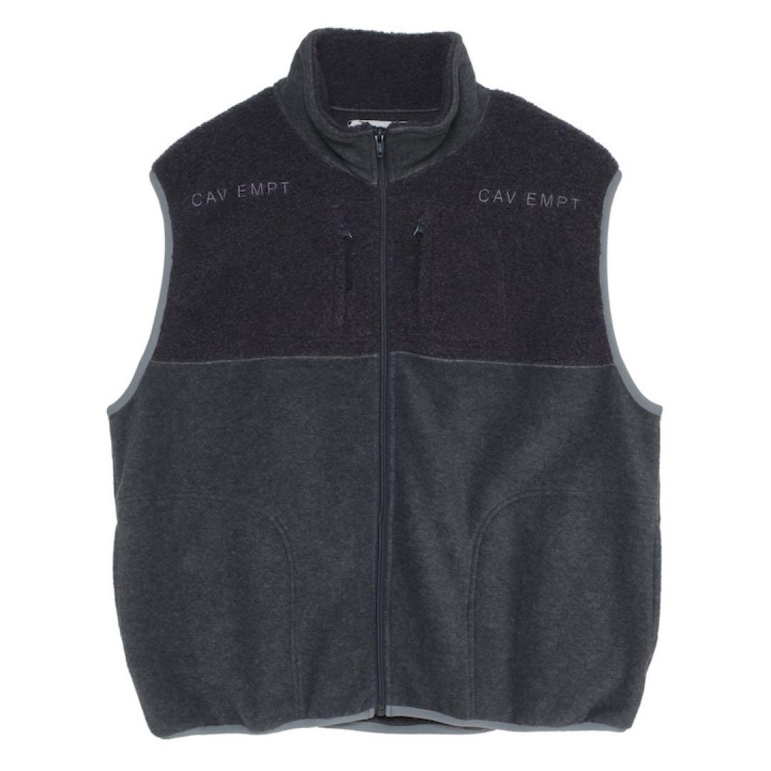 【美品】C.E 19ss FLEECE ZIP VEST