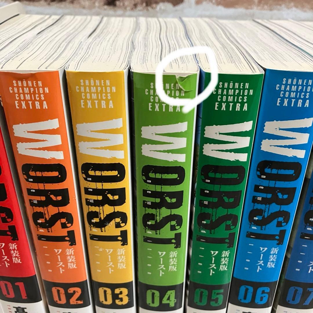 Worst(ワースト)新装版 全19巻セット 髙橋ヒロシ 全巻初版