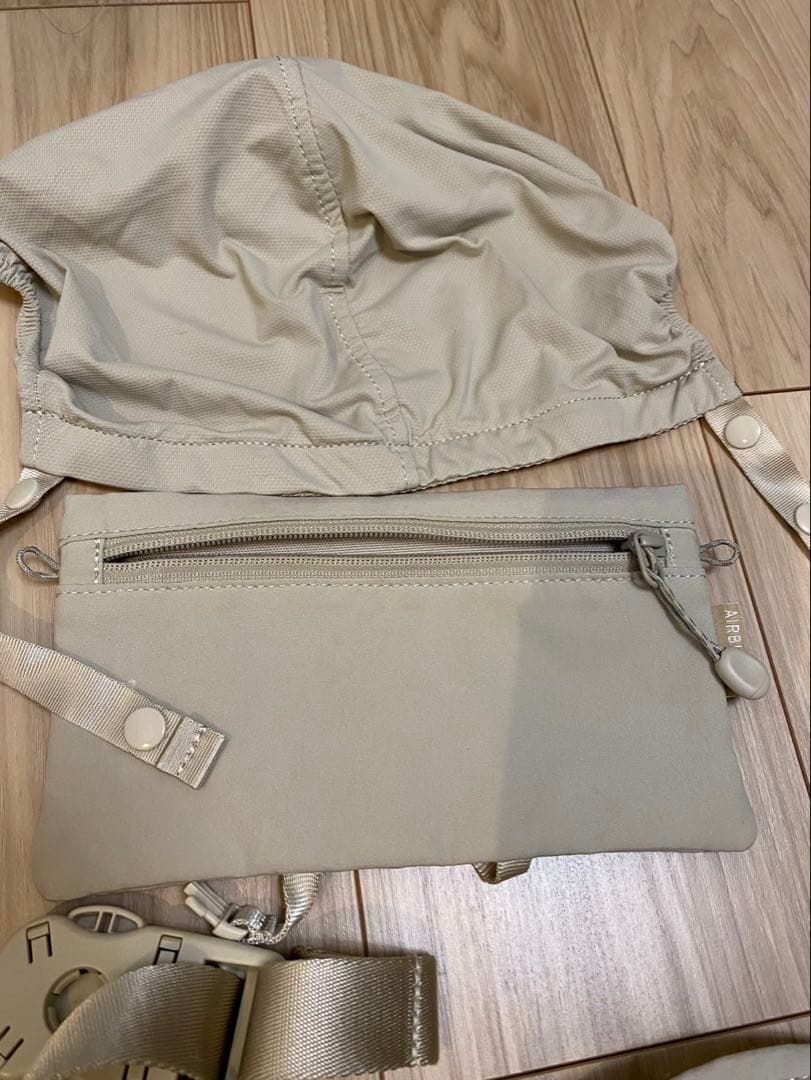 美品✨エアバギー コンフォモデル抱っこ紐 Airbuggy 子供用品 ベビー