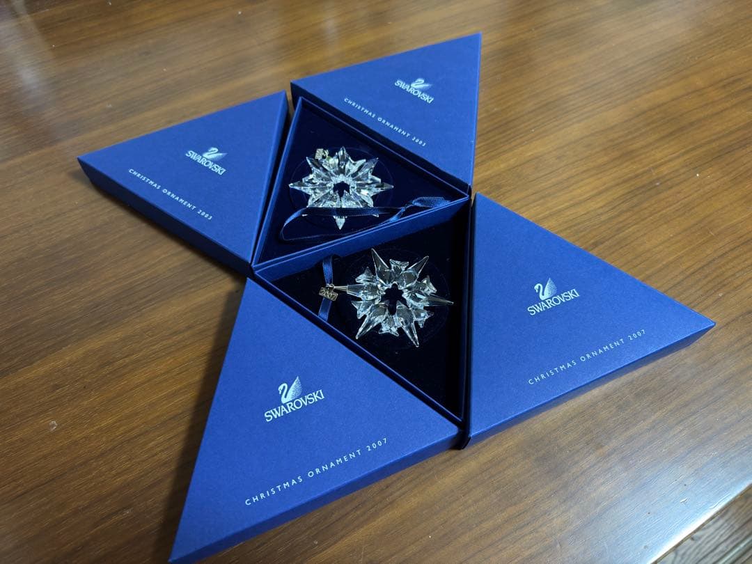 スワロフスキー オーナメント 2003 2007