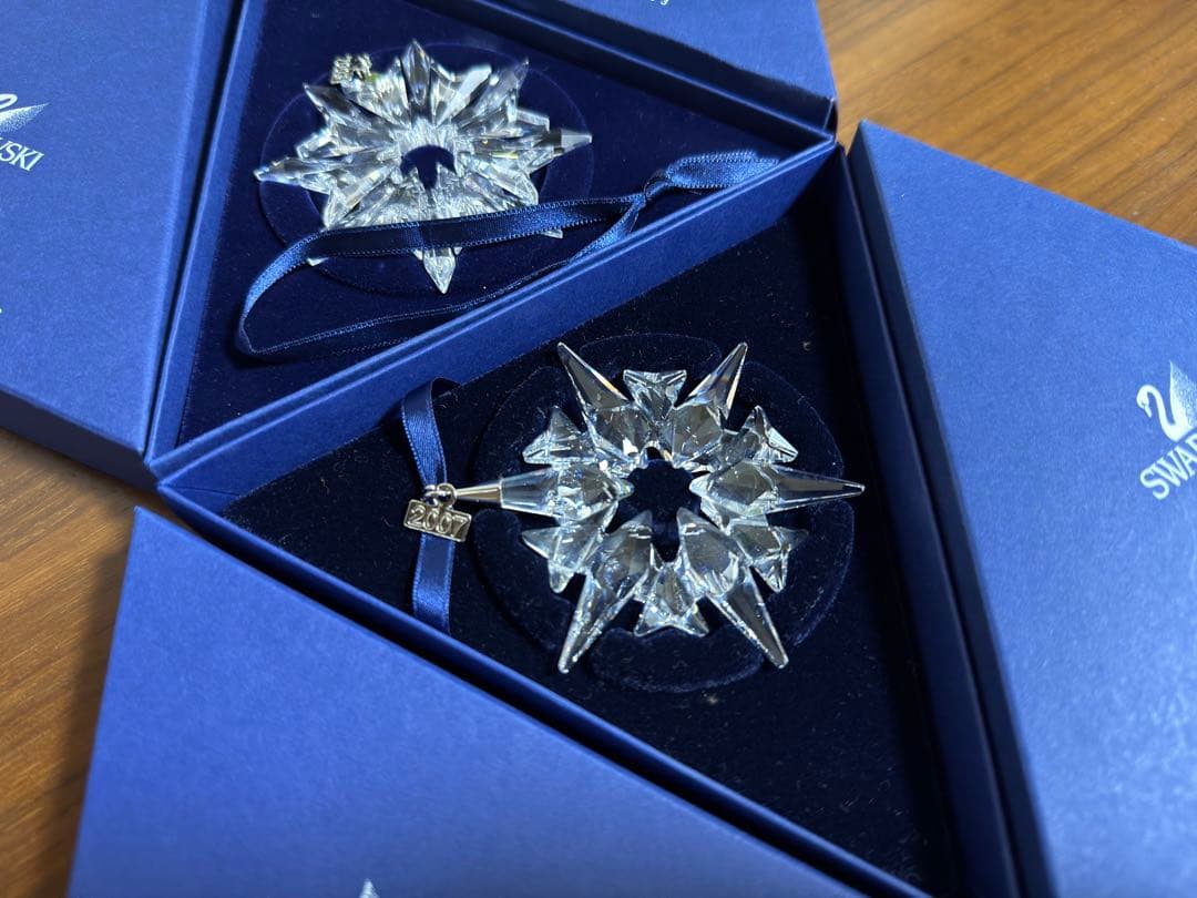 スワロフスキー オーナメント 2003 2007