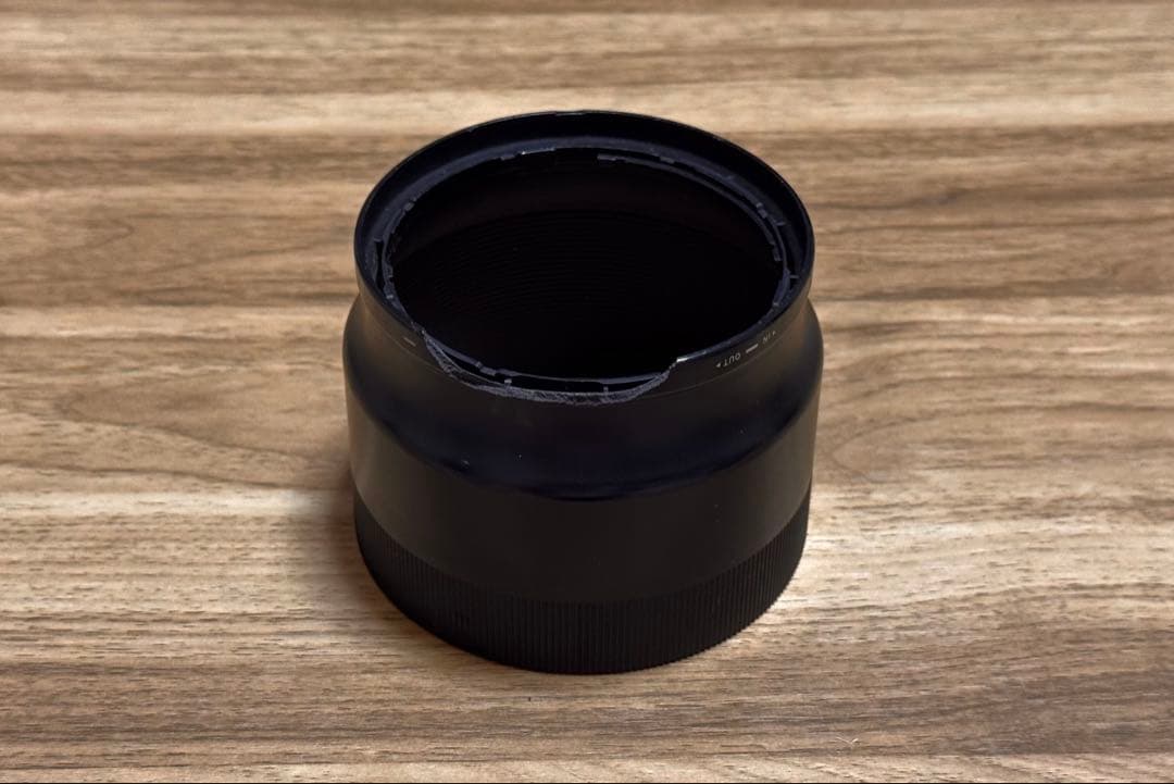 (わけあり)SIGMA 100-400mm F5-6.3 フード割れ