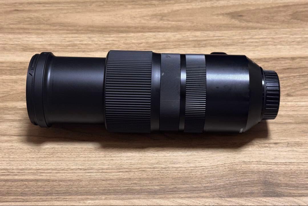 (わけあり)SIGMA 100-400mm F5-6.3 フード割れ