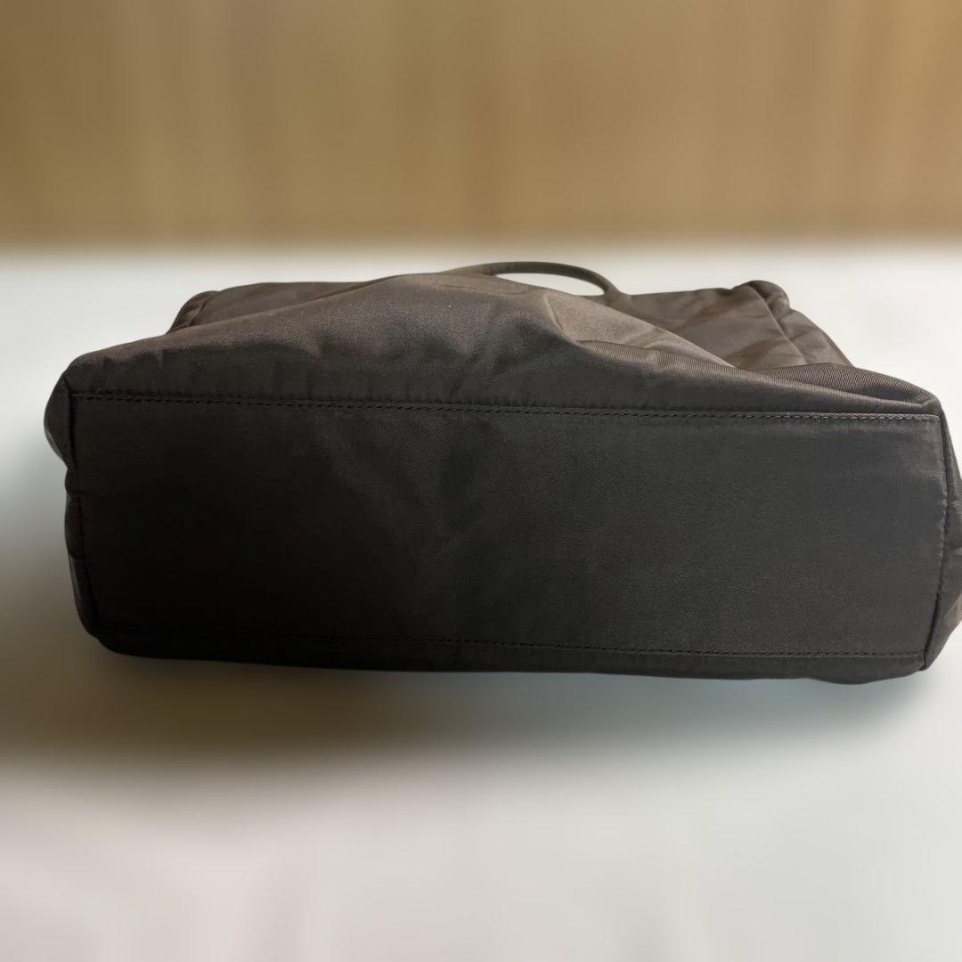 美品　PRADA ナイロントートバッグ ブラウン系 MADE IN ITALY