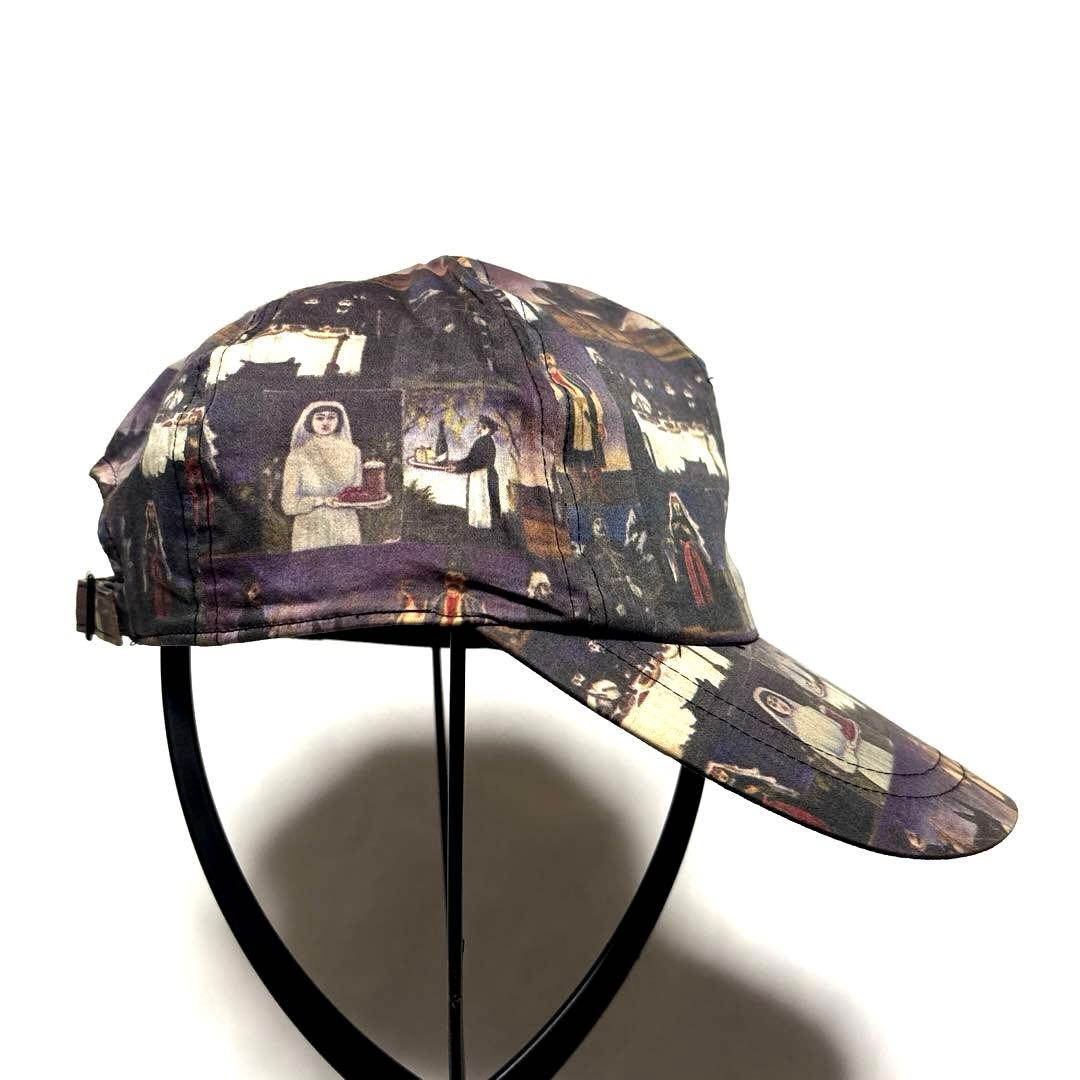 CA4LA × ニコ・ピロスマニ 絵画 アート デザイン コラボ キャップ