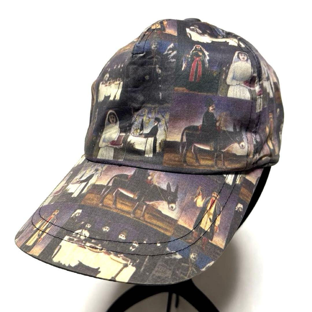 CA4LA × ニコ・ピロスマニ 絵画 アート デザイン コラボ キャップ