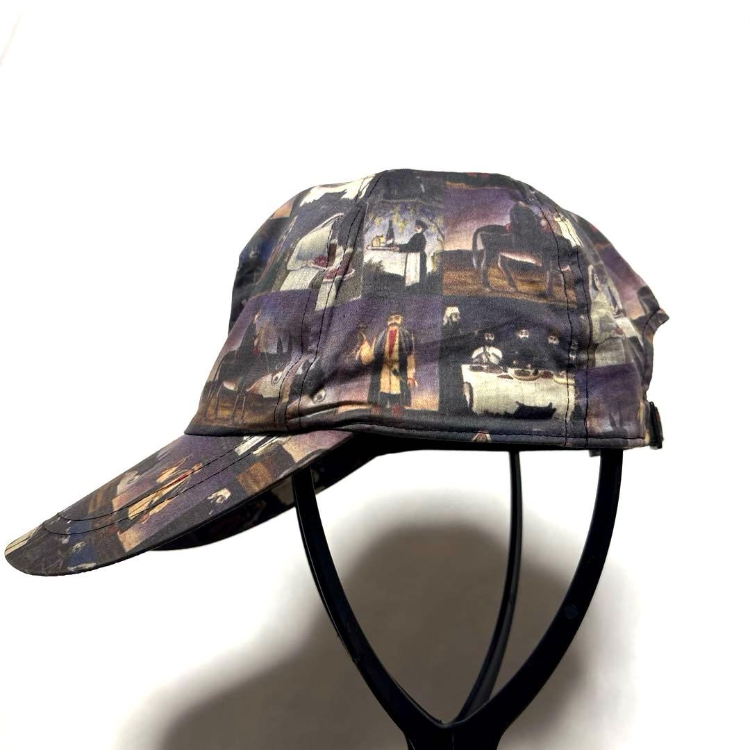 CA4LA × ニコ・ピロスマニ 絵画 アート デザイン コラボ キャップ