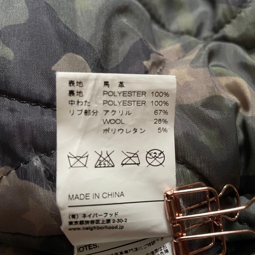 ネイバーフッド レザージャケット ライダース 馬革 ホースハイド シンサレート