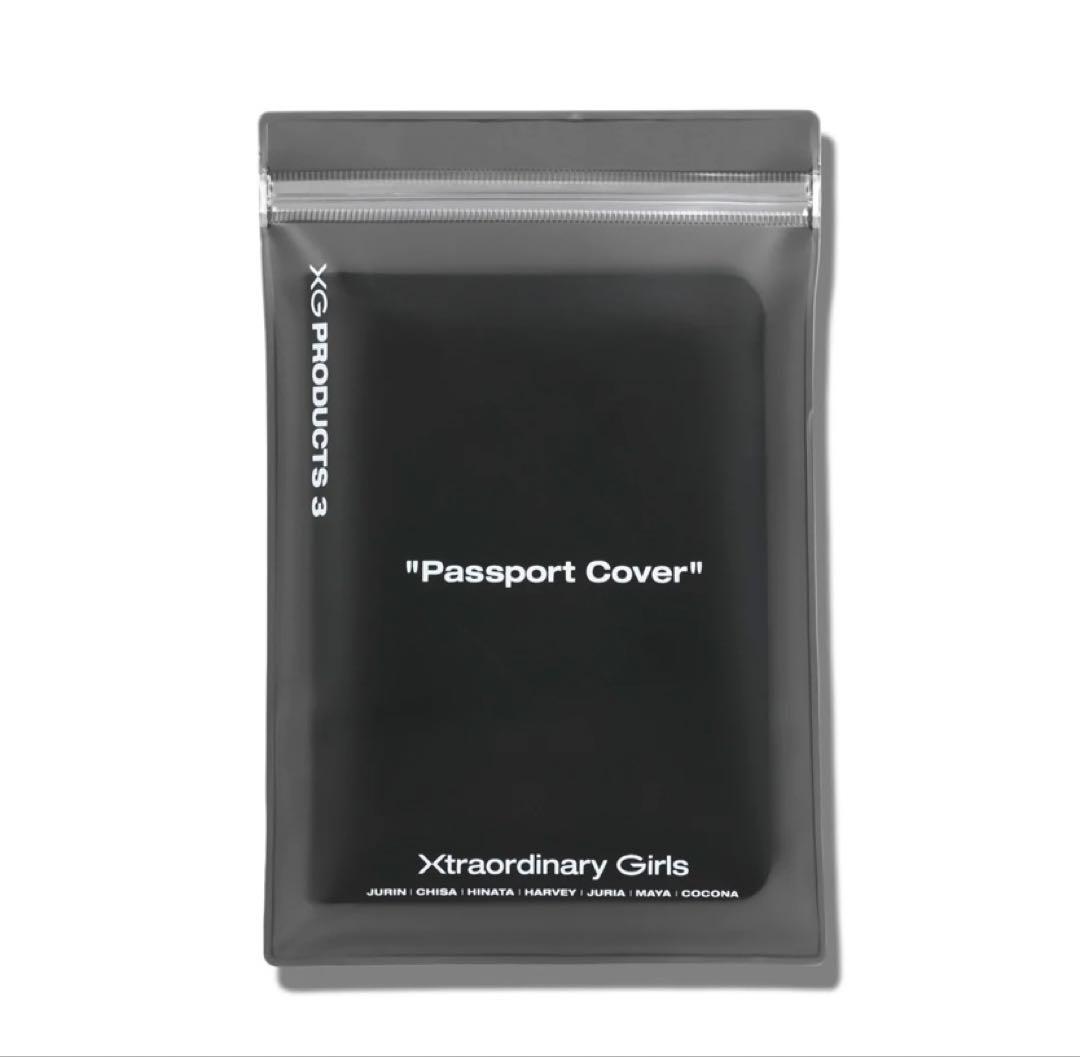 XG PRODUCTS 3 パスポートカバー ブラック