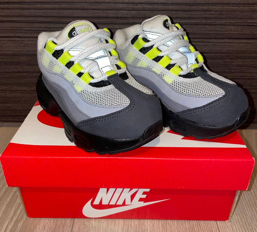スニーカー NIKE AIRMAX 95 TD NEON 14cm