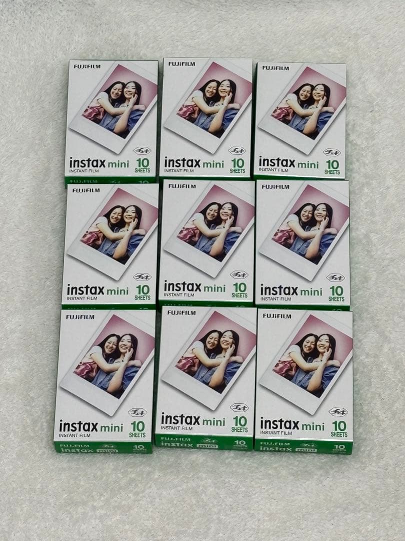 instax mini フィルム 10枚×9箱セット FUJIFILM チェキ