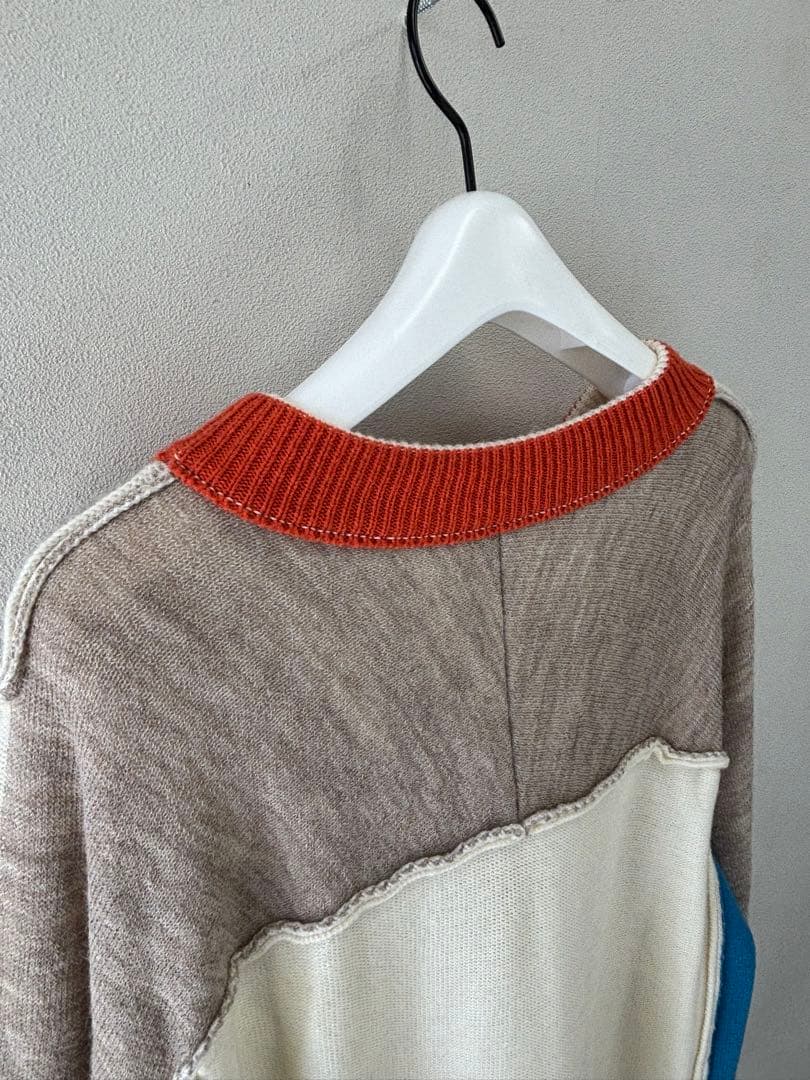 sacai 20aw ウールニットプルオーバー 02371M