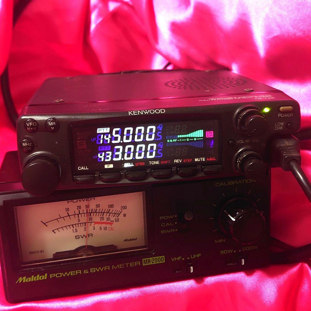 早い者勝ち‼️★KENWOOD TM-732 D ★ LED仕様★純正マイク付き