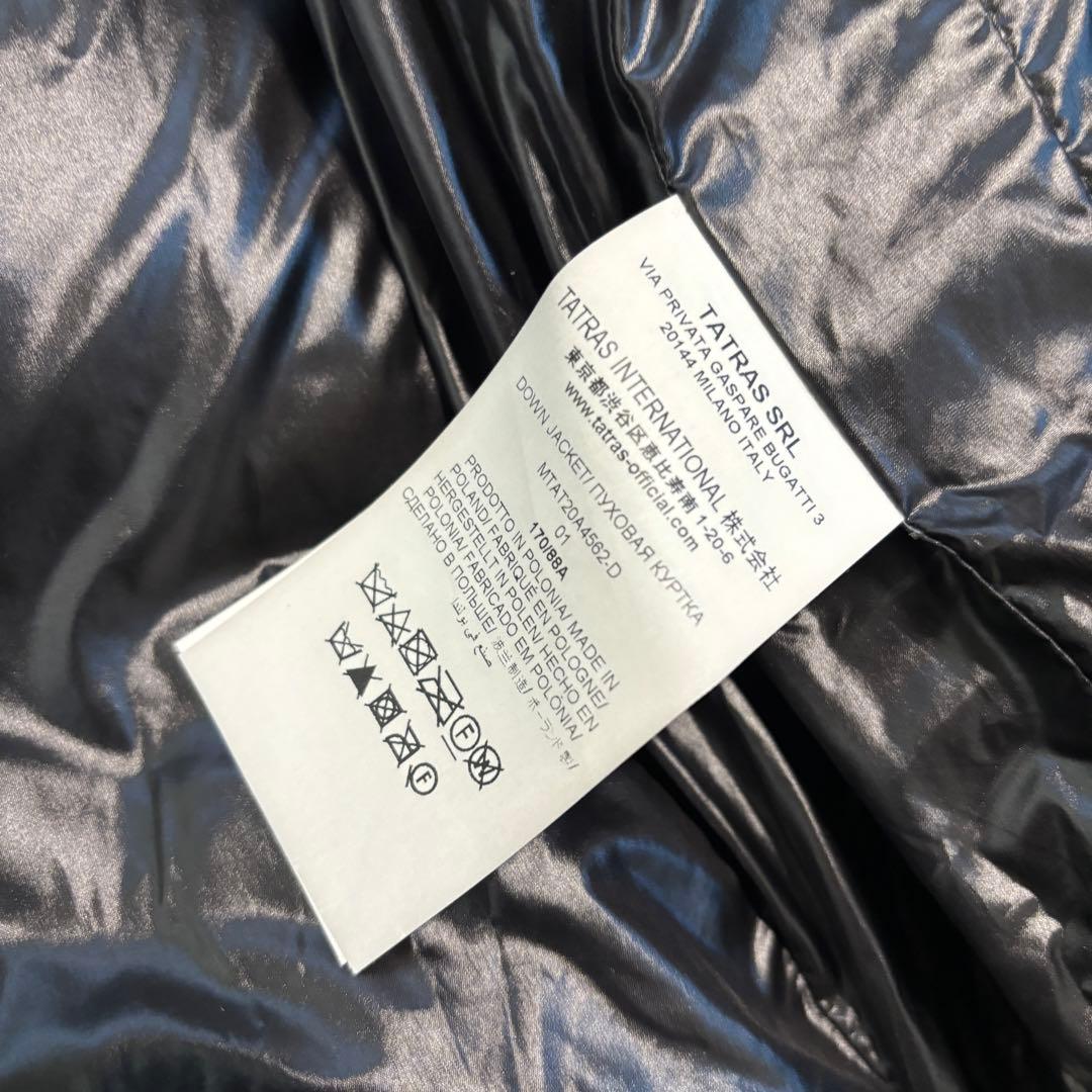 人気サイズ！高年式✨TATRAS BELBO ダウンジャケット　ブラック　01