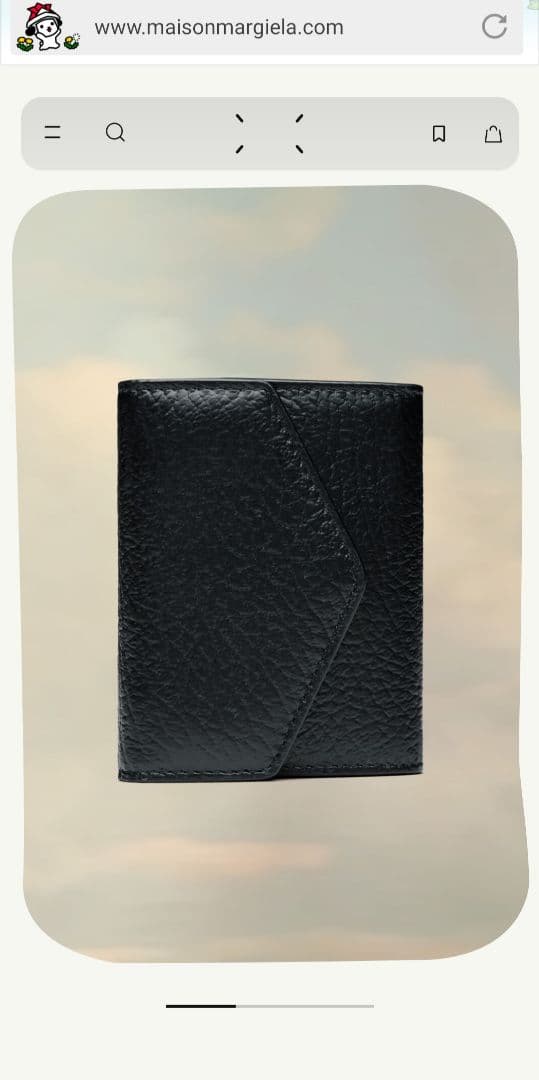 【新品未使用】メゾンマルジェラ コンパクトウォレット