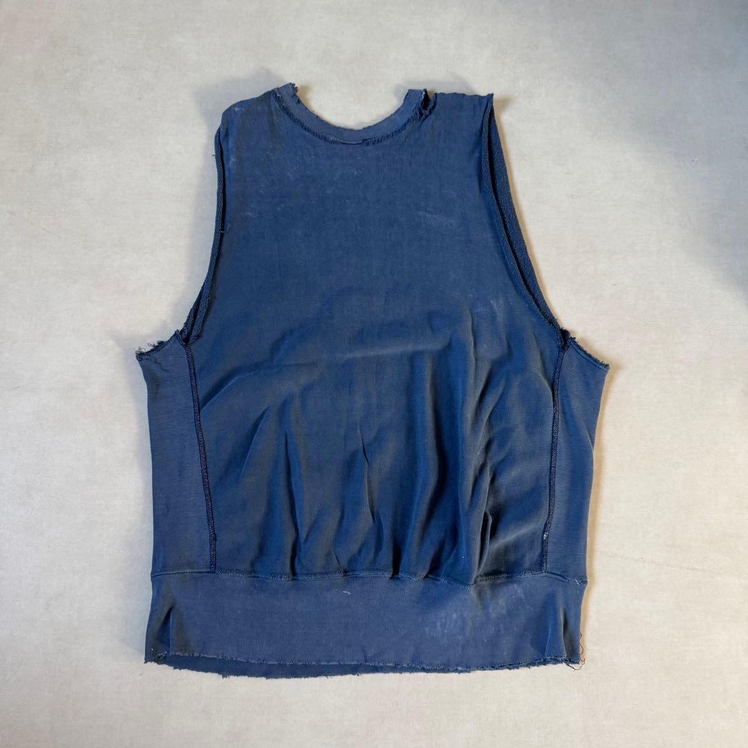 70s〜80s Champion ヴィンテージ スウェット ベスト カットオフ