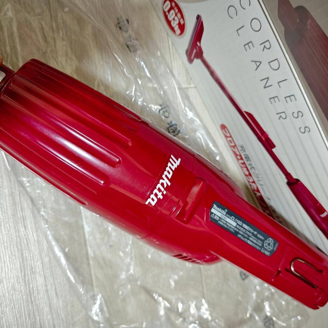 【未使用】makita CL110DWR 充電式クリーナー コードレス