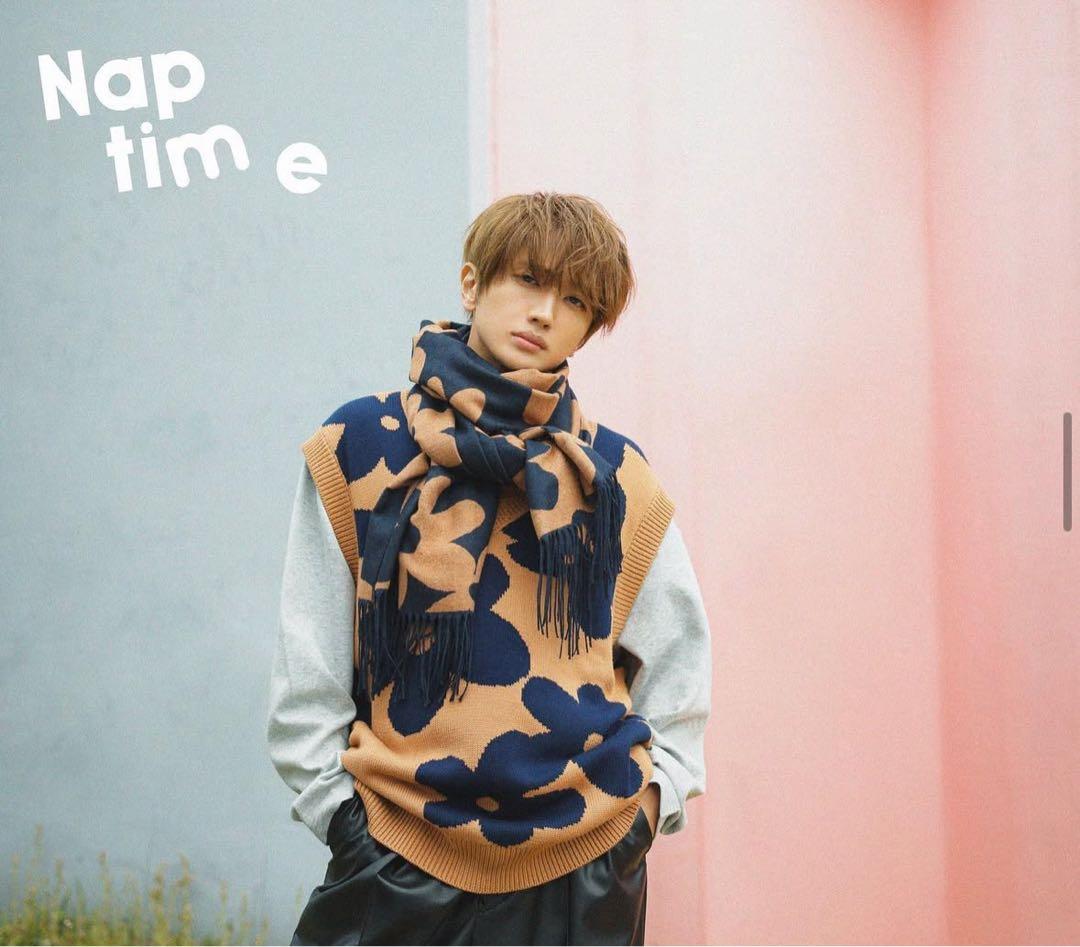 ナップタイム　naptime. Nissy 西島隆弘　カットソー　グレー