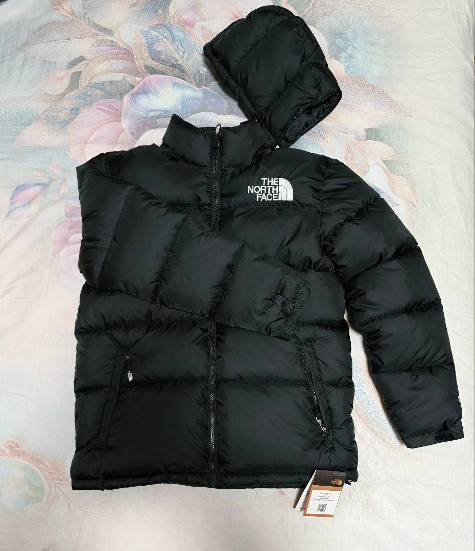 ジャケット・アウター THE NORTH FAC E Black Down Jacket Size L