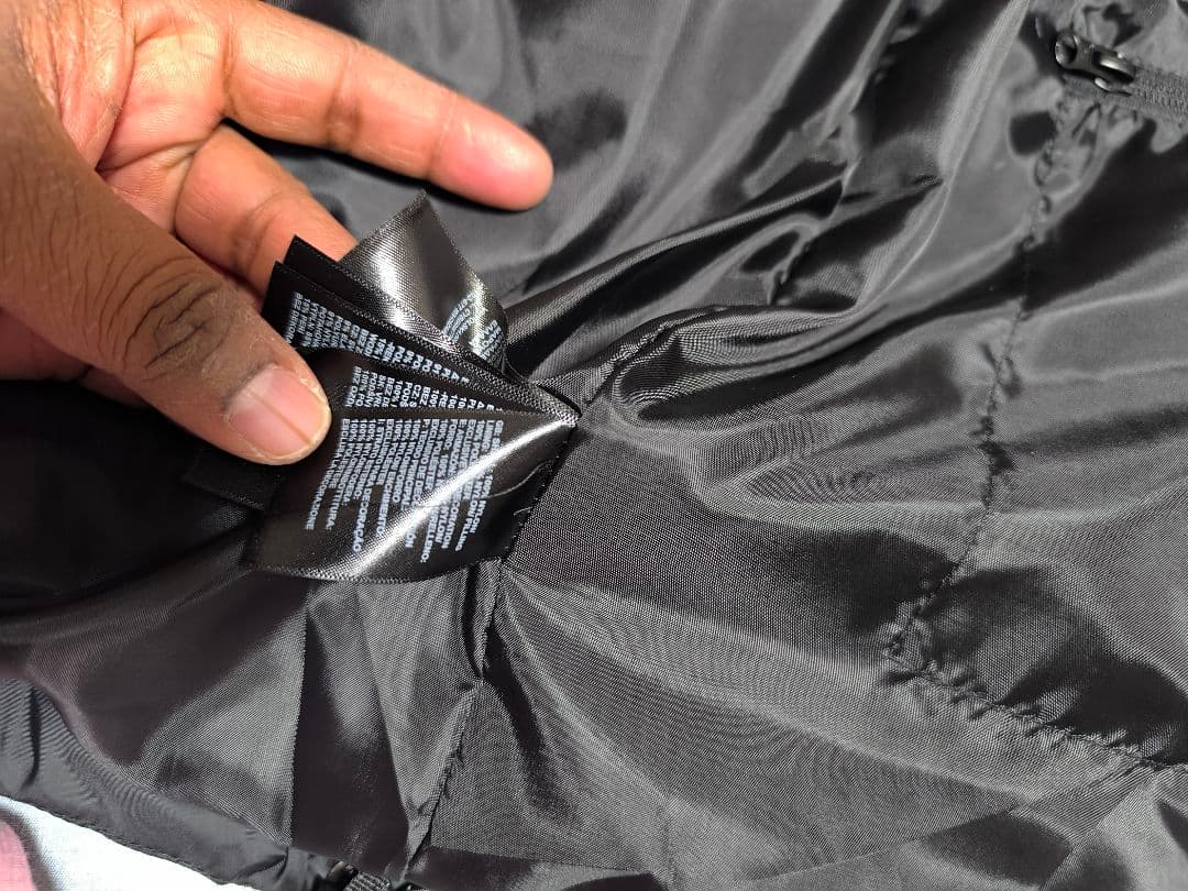 ジャケット・アウター THE NORTH FAC E Black Down Jacket Size L