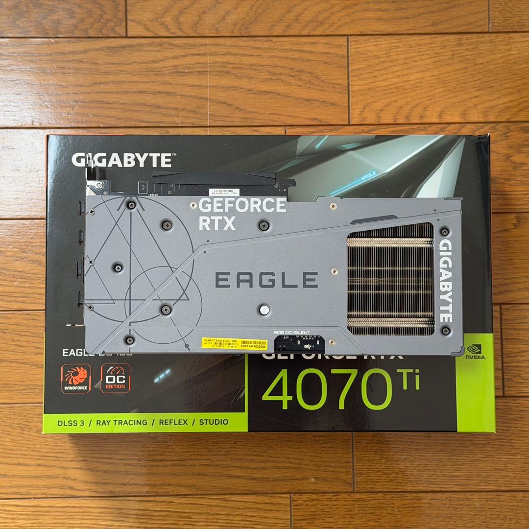 グラフィックボード・グラボ・ビデオカード GIGABYTE EAGLE GeForce RTX 4070 Ti