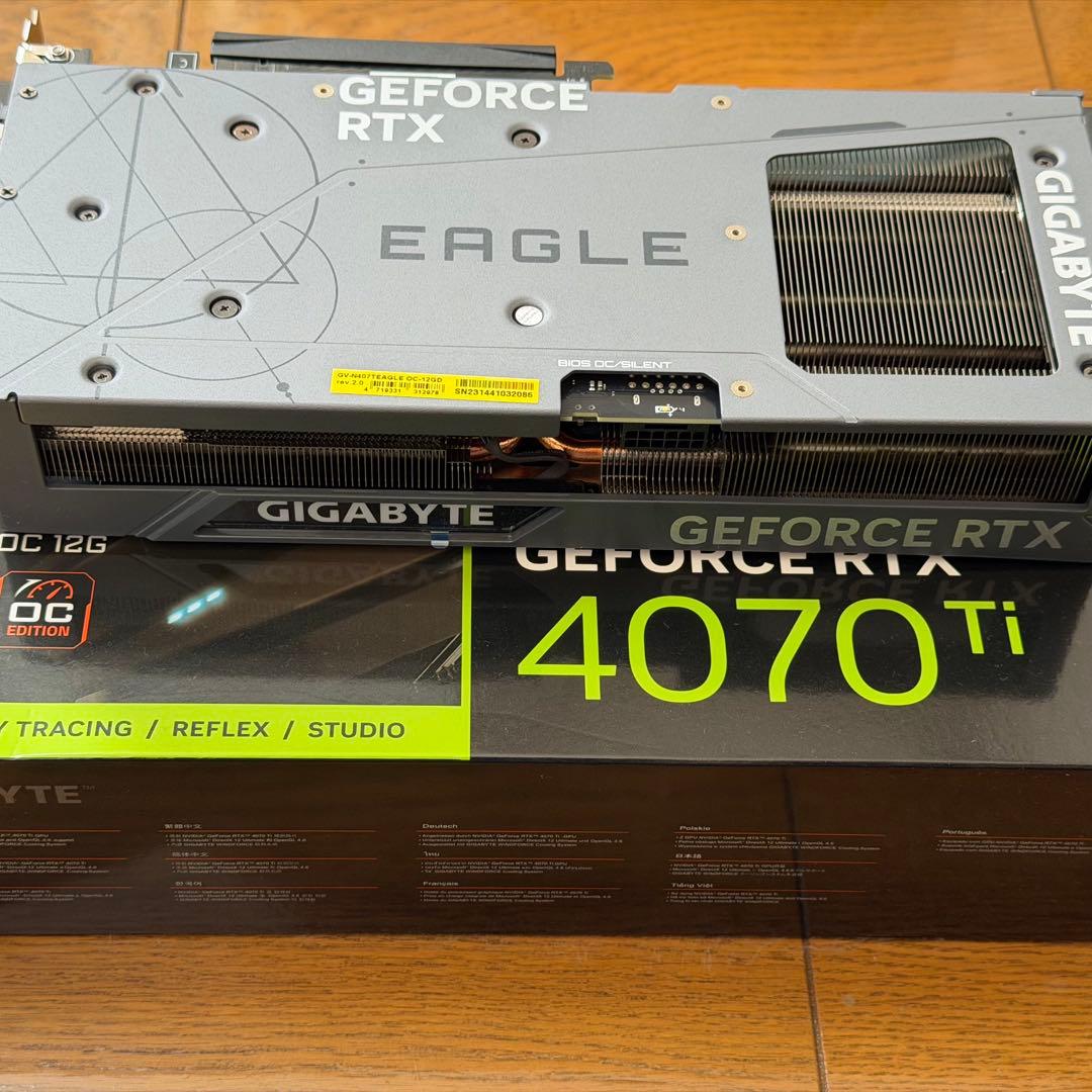 グラフィックボード・グラボ・ビデオカード GIGABYTE EAGLE GeForce RTX 4070 Ti