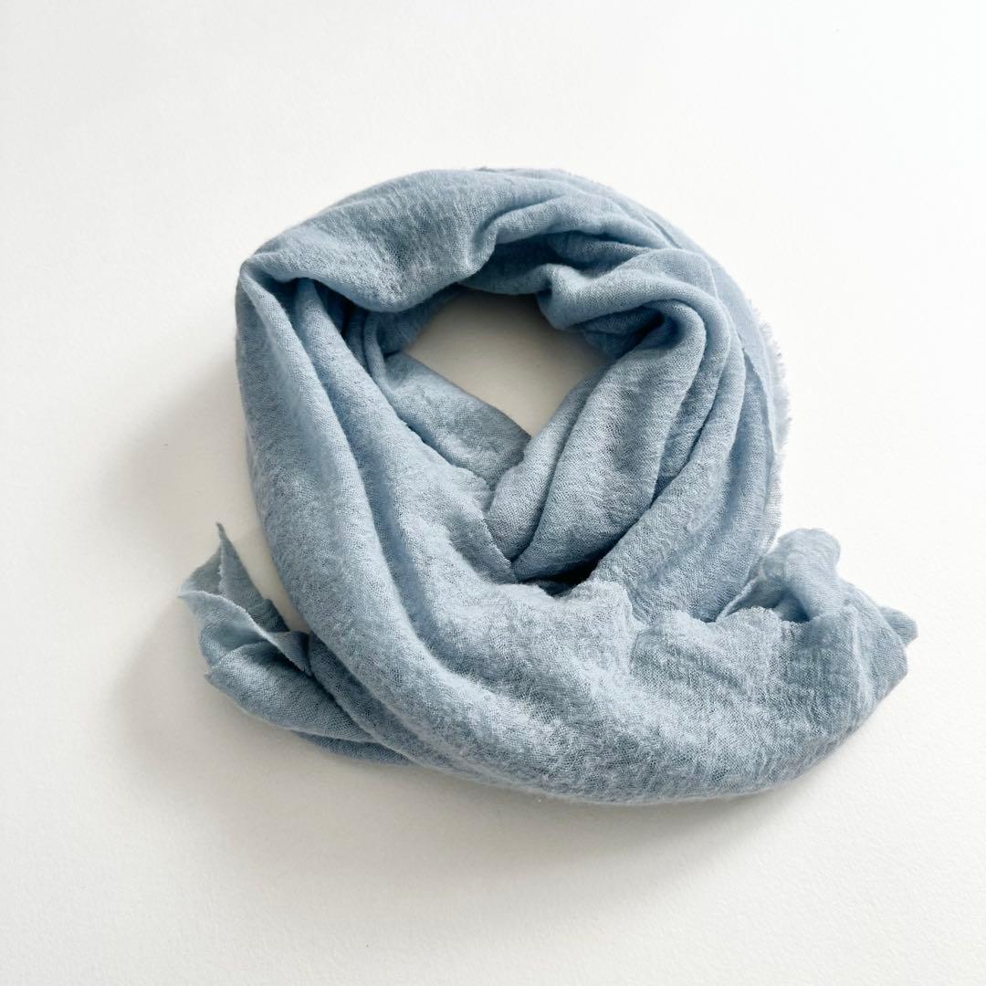 Pin1876 ピン1876 カシミヤストール　タグ付き