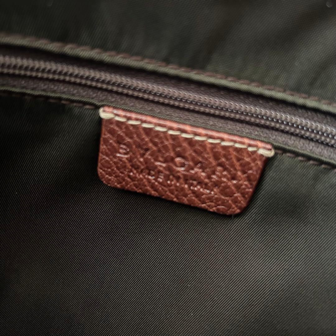 BVLGARI ブルガリ ミニボストンバッグ レザー ブラウン ハンドバッグ