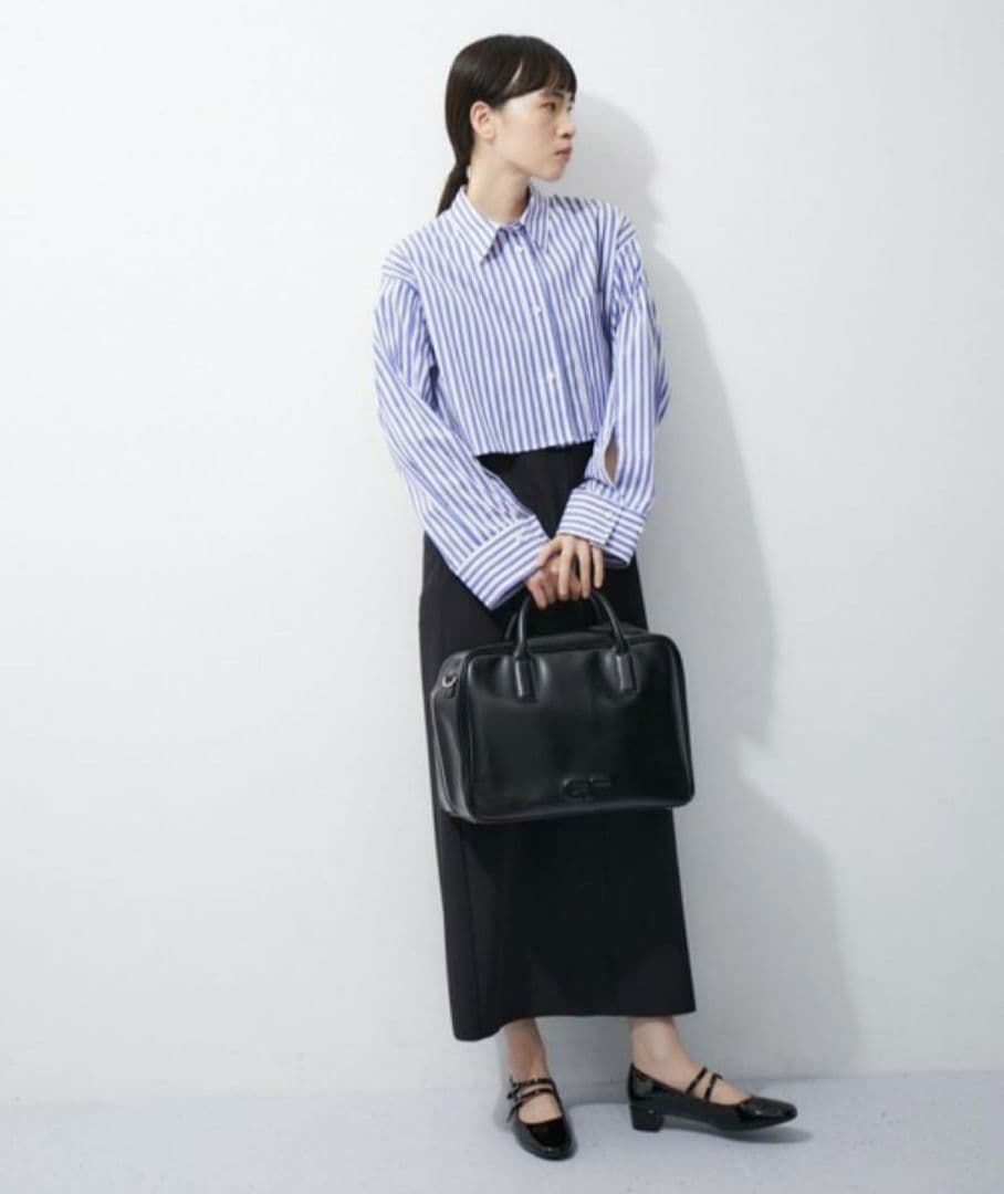 【美品】アダムロペ　ロゴボストンビッグバッグ