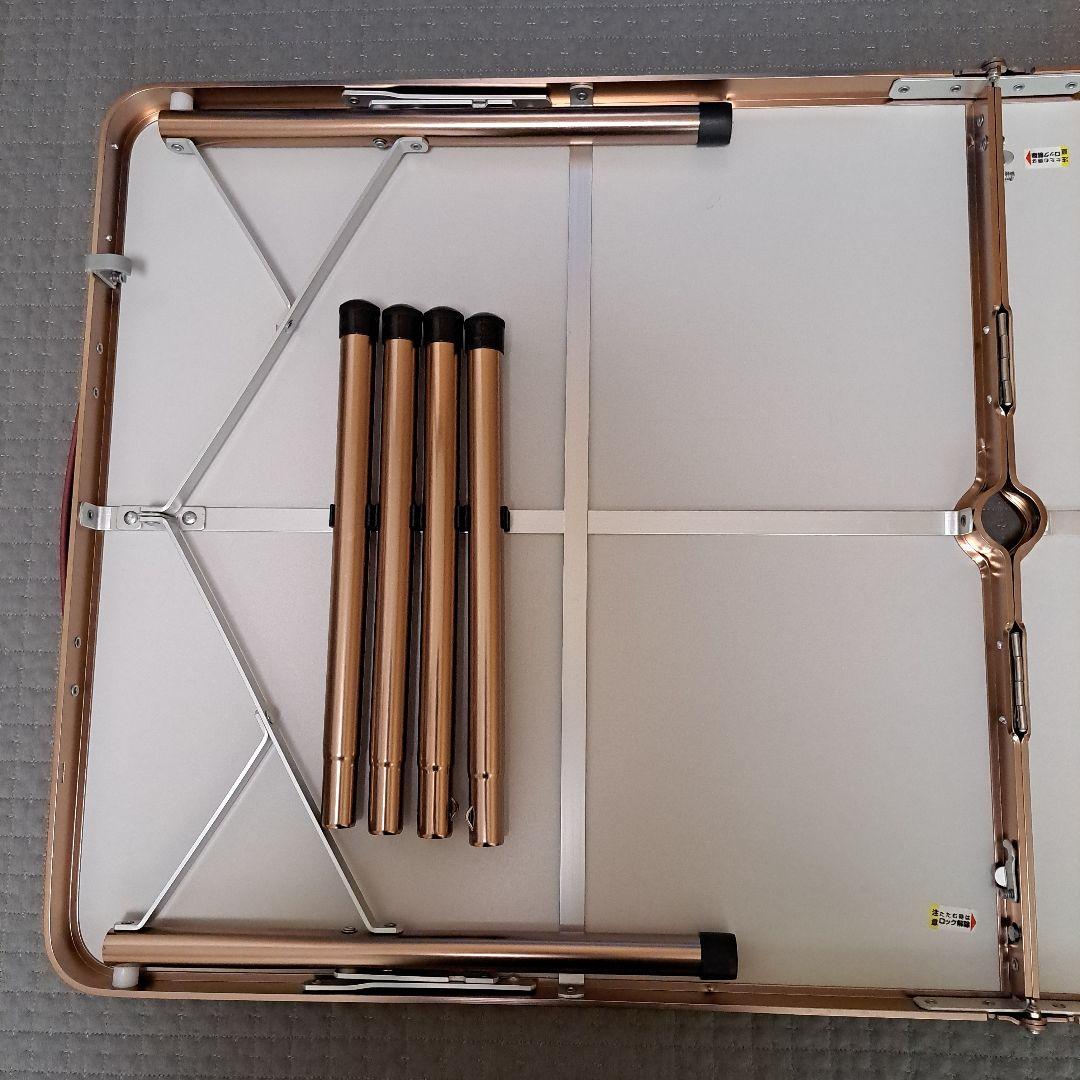 廃盤 Coleman インディゴレーベル リビングテーブル120 モザイクウッド