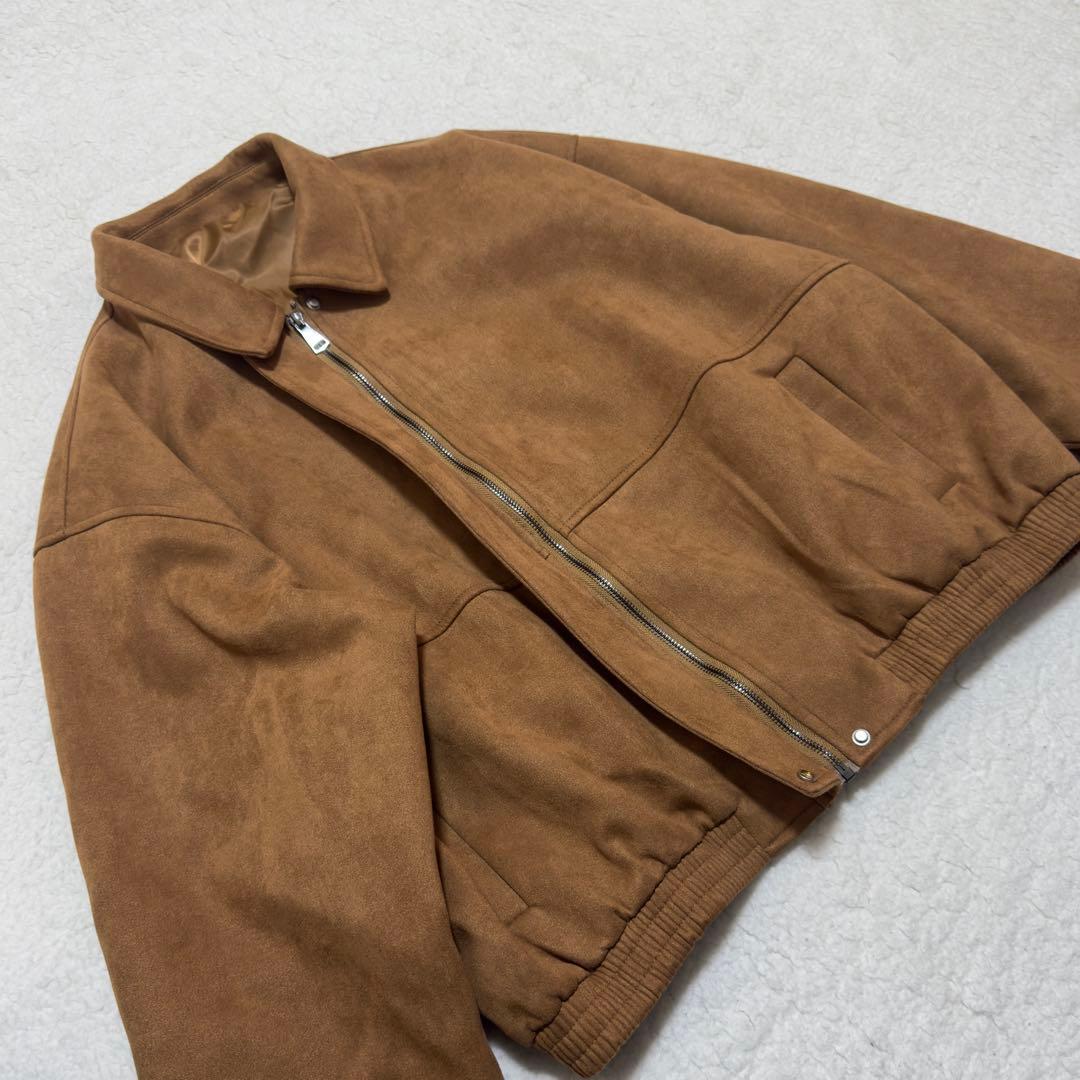 【archive】00s Suede Bomber-jacket 短丈