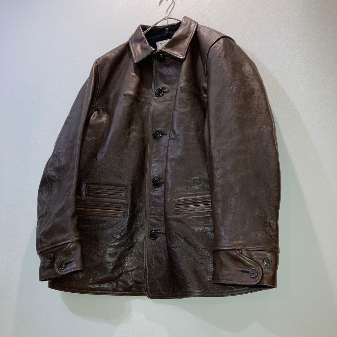 【希少】SUGAR CANE シュガーケーン　ホースハイド　カーコート　40