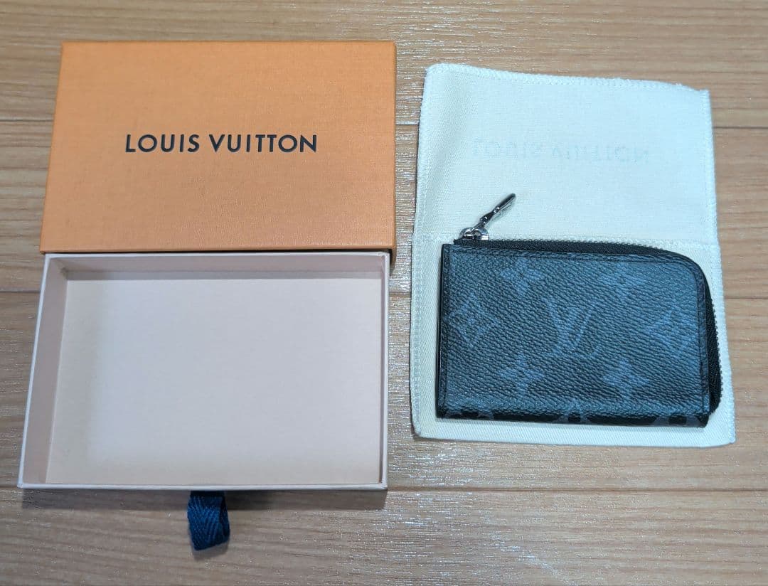 未使用級　ルイヴィトン　パース　ポルトモネ　ジュール　エクリプス　黒