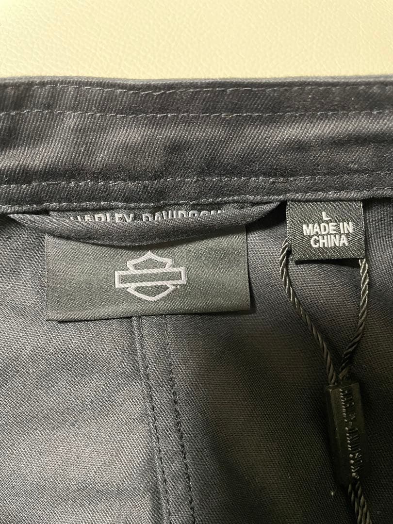 HARLEY-DAVIDSON ブラックナイロンジャケット