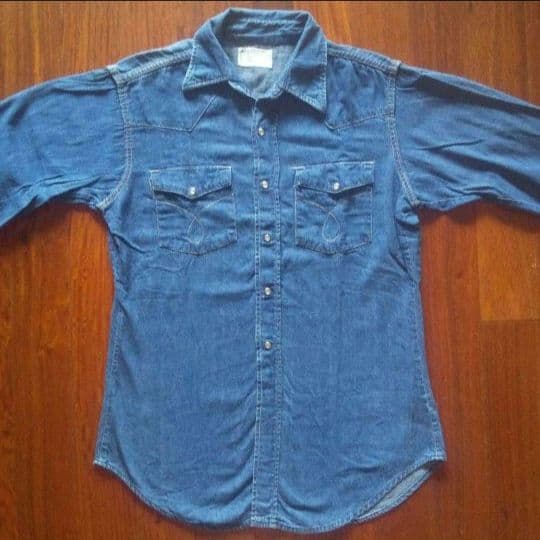 60s〜ビンテージ RANCHCRAFT JCペニー デニム ウエスタン シャツ