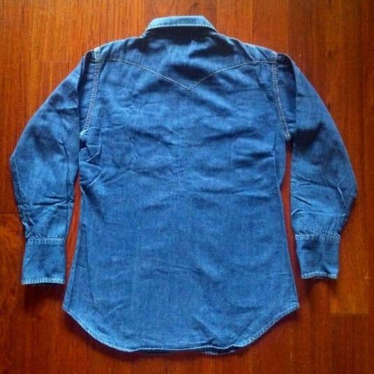 60s〜ビンテージ RANCHCRAFT JCペニー デニム ウエスタン シャツ