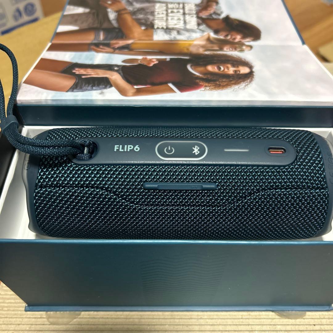 JBL FLIP6 ワイヤレススピーカー ダークブルー