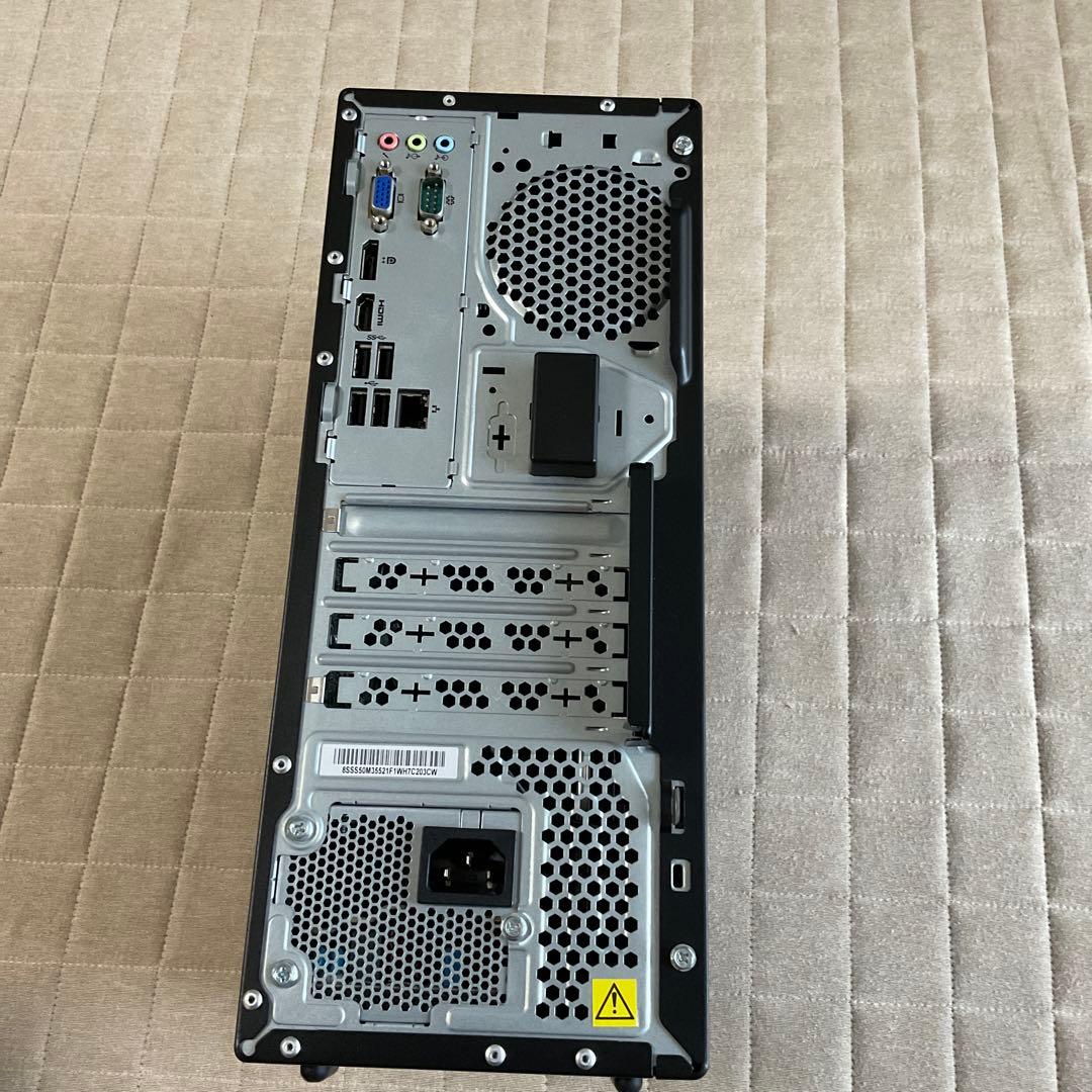 Lenovo V520デスクトップPC ブラック ミニタワー型