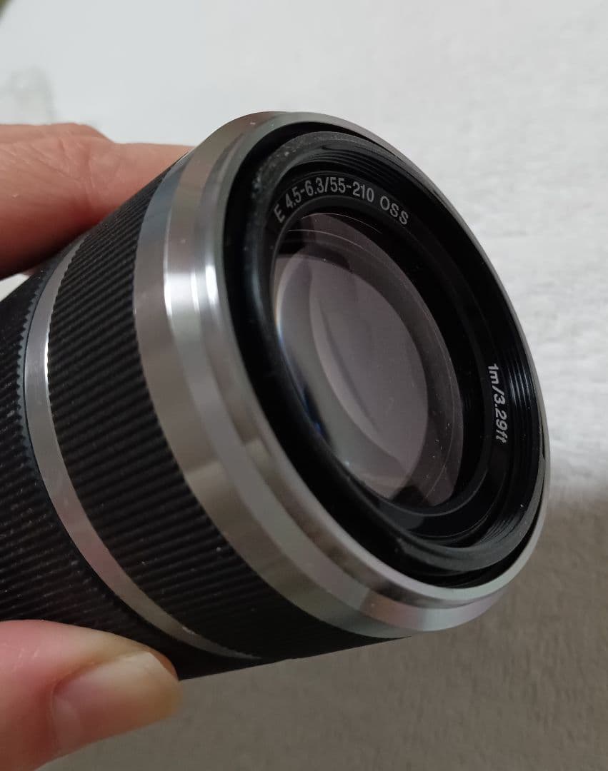 ジャンク／SONY E 55-210mm F4.5-6.3 OSS ズームレンズ