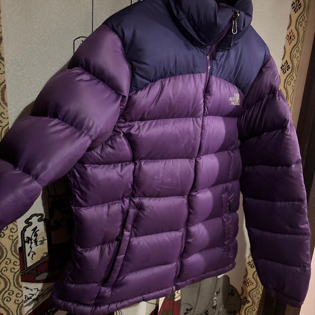 ザ・ノースフェイス ダウンジャケット 700FIL レディースL パープル