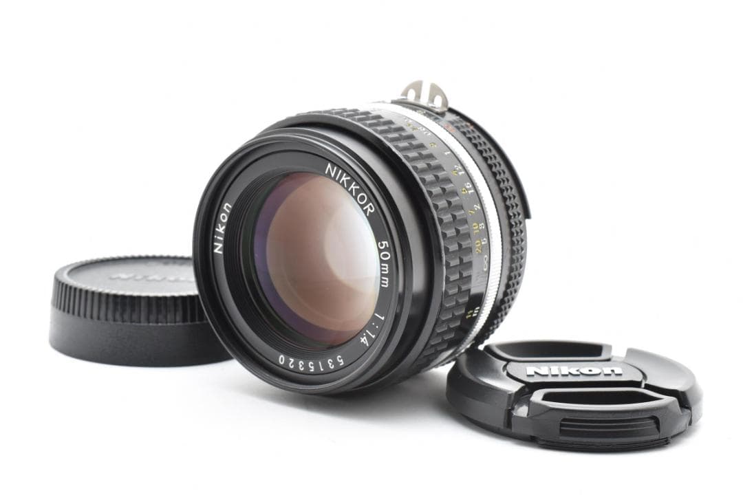 美品 NIKON ニコン AI-S NIKKOR 50mm f1.4 M430