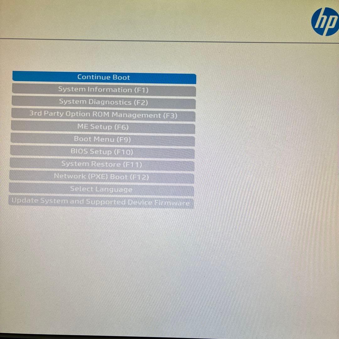 8世代！Core i5！HP ProDesk 600G4！BIOS確認済ジャンク